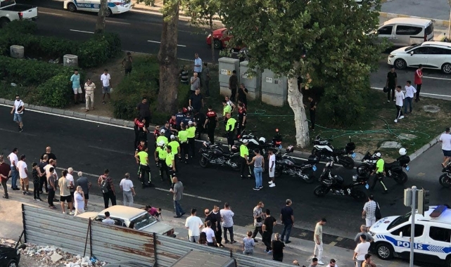 Polise silah çeken gaspçı vurularak etkisiz hale getirildi
