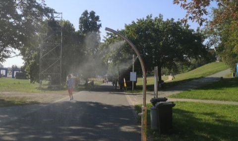 Polonya’da aşırı sıcaklara 'su perdesi' çözümü