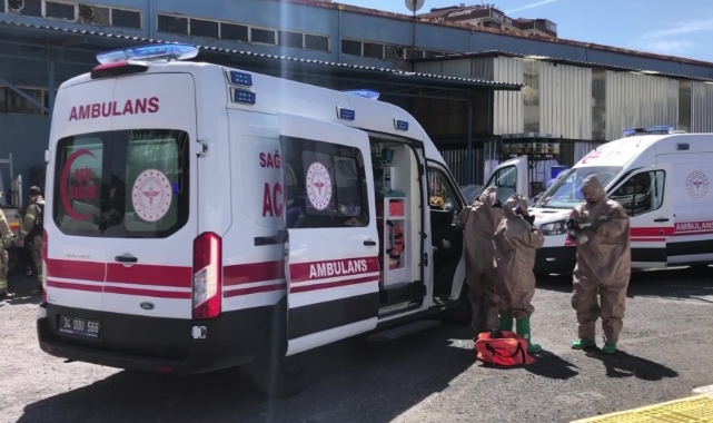 Polyester imalathanesinde zehir sızıntısı