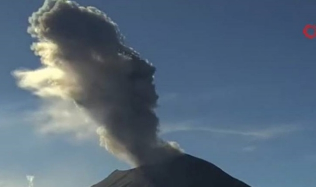 Popocatepetl Yanardağı’nda 3 yeni patlama