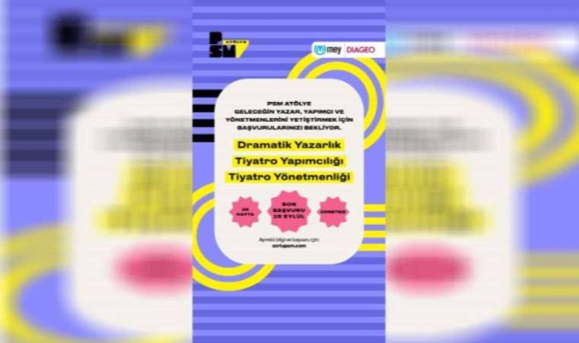 PSM Atölye yeni dönem başvuruları başladı