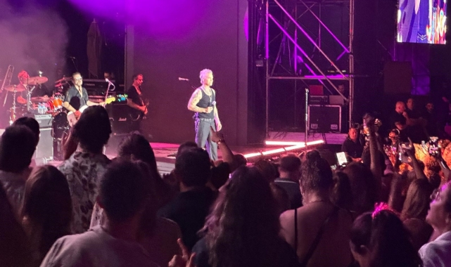Robbie Williams Bodrum’da konser verdi