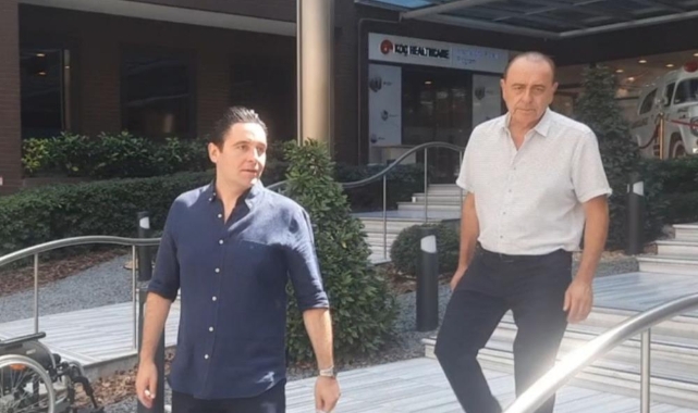 Sabancı çiftini yakınları hastanede ziyaret etti