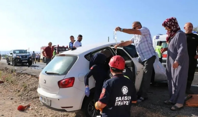 Samsun'da feci kaza: Uzman çavuş hayatını kaybetti