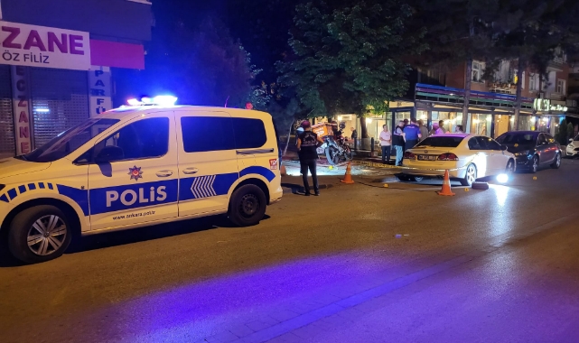 Silahlı kavga sonrası trafik kazası