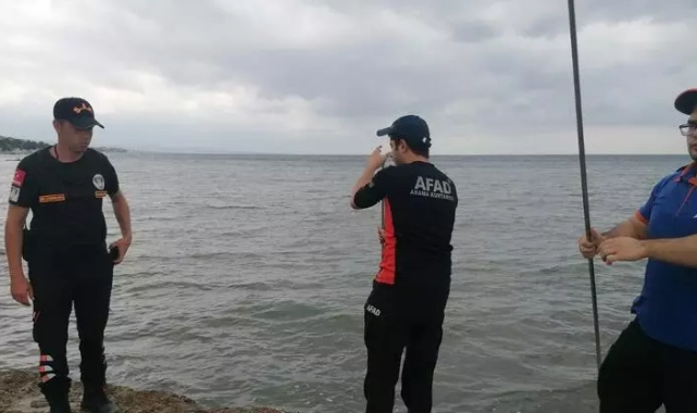 Silivri'de denizde kaybolan kadını arama çalışmaları devam ediyor