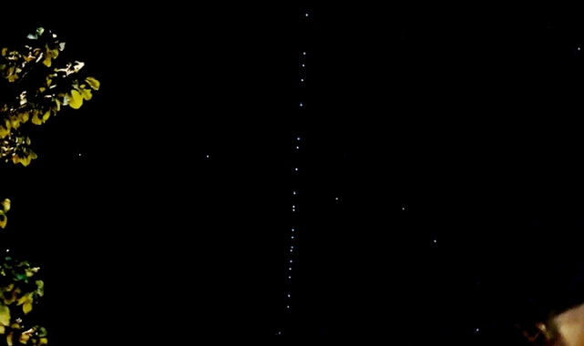 Starlink uyduları Bitlis semalarında görüntülendi