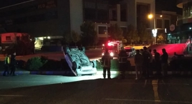 Sürücü ölümden döndü