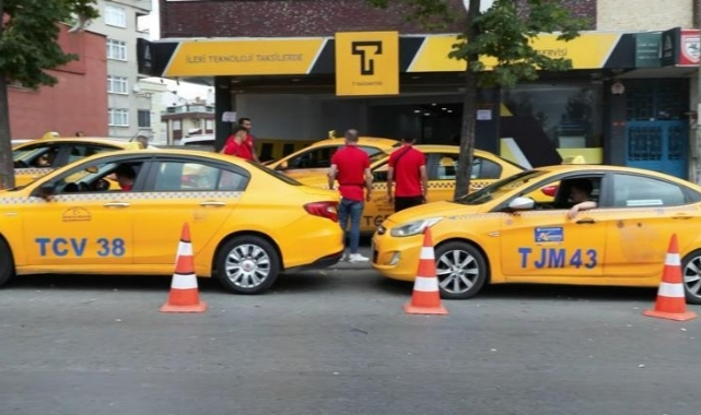 Taksimetreler güncellendi taksiler yeni tarifeye geçti