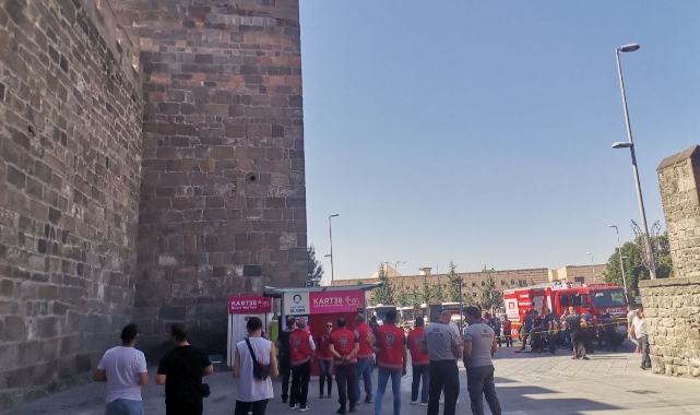 Tarihi surlarda korku dolu anlar
