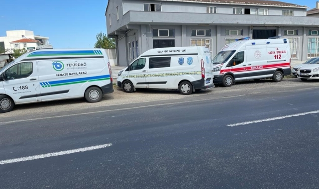 Tekirdağ'da şüpheli ölüm