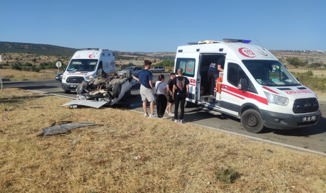 Tekirdağ’da trafik kazası: 4 yaralı