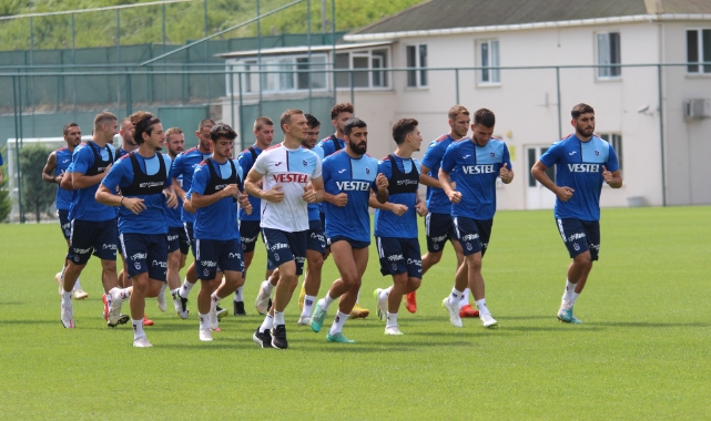 Trabzonspor antrenmana eksik başladı