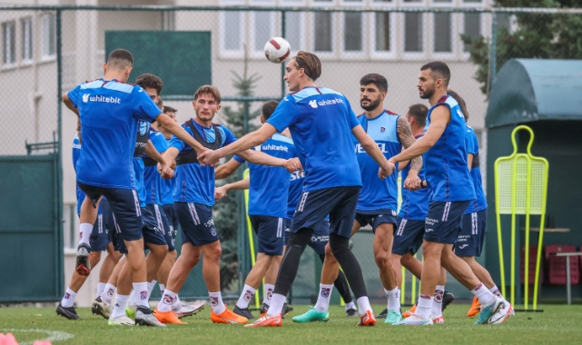 Trabzonspor'da Galatasaray maçı hazırlıkları sürüyor
