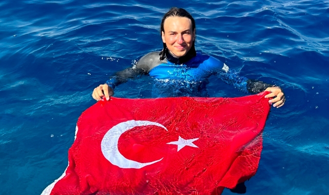 Türk sporcudan Mısır'da Türkiye rekoru
