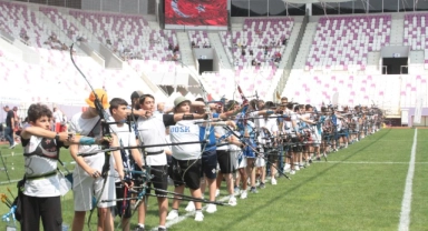 U15 Açık Hava Türkiye Okçuluk Şampiyonası Ordu'da başladı