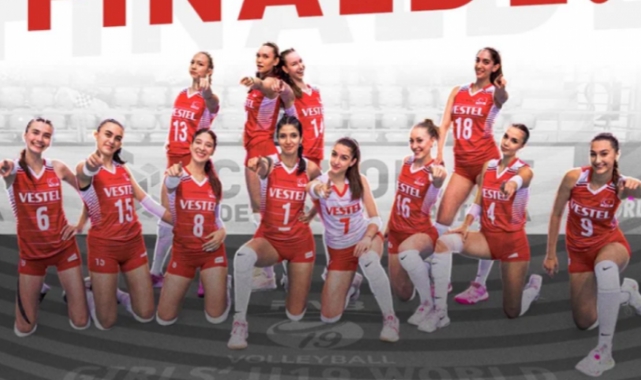 U19 Voleybol Kız Milli Takımı, Dünya Şampiyonası'nda finale yükseldi