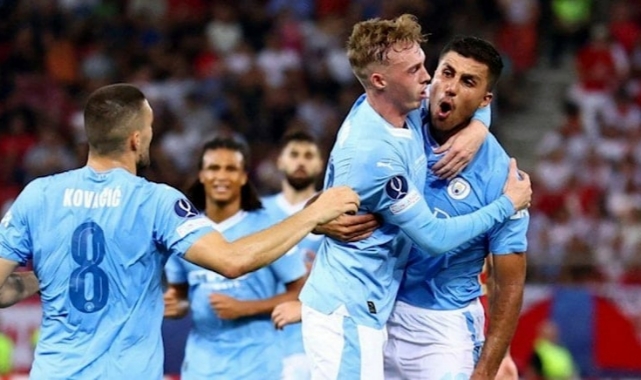 UEFA Süper Kupa Manchester City'nin