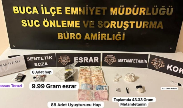 Uyuşturucu operasyonunda kıskıvrak yakalandı