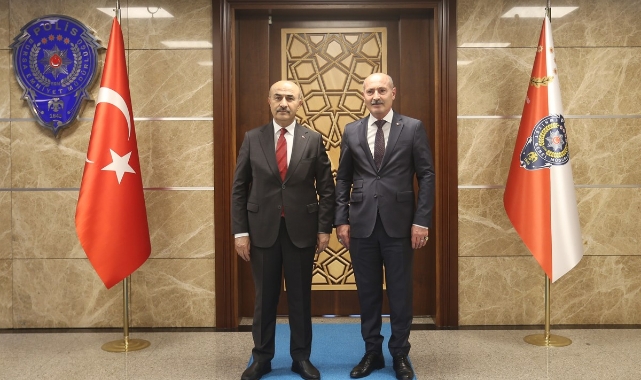 Vali Demirtaş'dan İl Emniyet Müdürü Zaimoğlu'na ziyaret