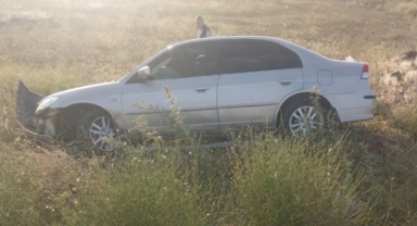 Van'da otomobil kontrolden çıktı