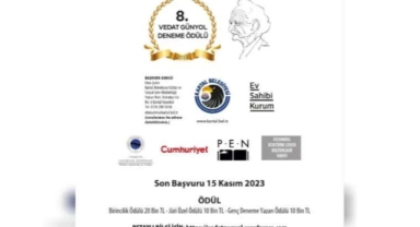 Vedat Günyol 8. Deneme Ödülü yarışması için başvurular başladı