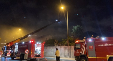Veliefendi Hipodromu önündeki yangında 'kundakçı' şüphesi