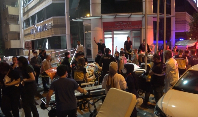 Yalova’da özel hastanede yangın paniği