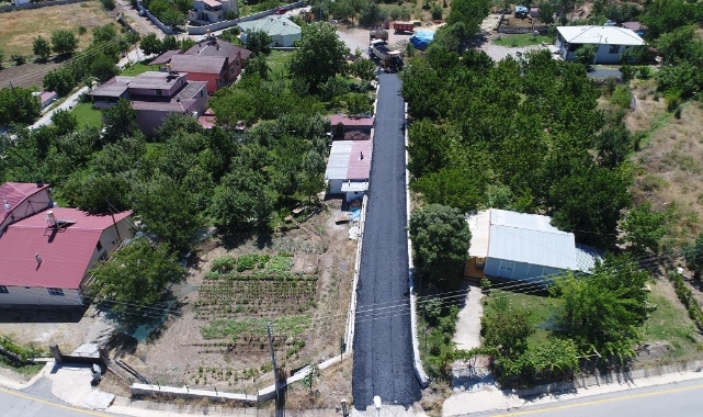 Yaylabaşı asfaltlanıyor