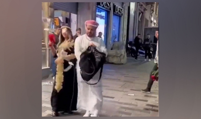 Yere para saçan 2 şüpheliden 1’i gözaltına alındı