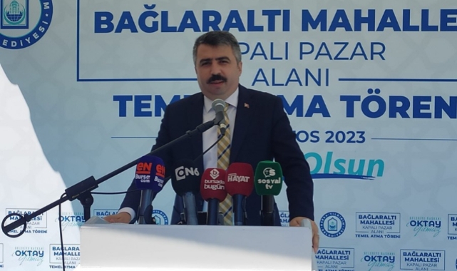 Yıldırım'a modern kapalı pazar alanı