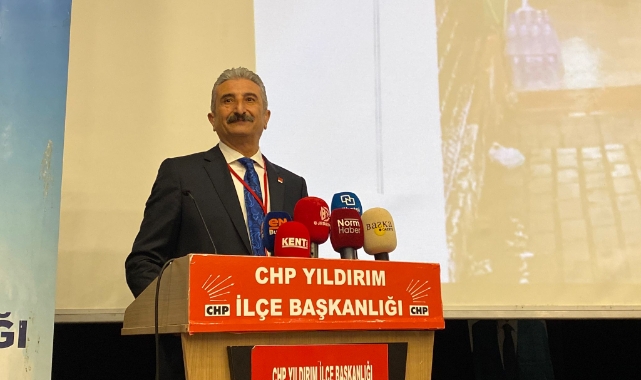 CHP Yıldırım ilçe Başkanı Yeşiltaş'tan flaş açıklama! 