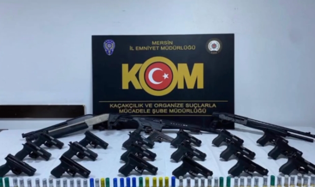 12 ilde ruhsatsız silah operasyonu!