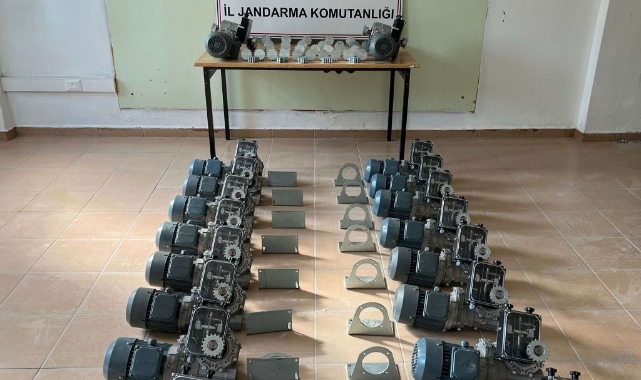 20 sera soğutma motoru çalan 3 kişi yakalandı