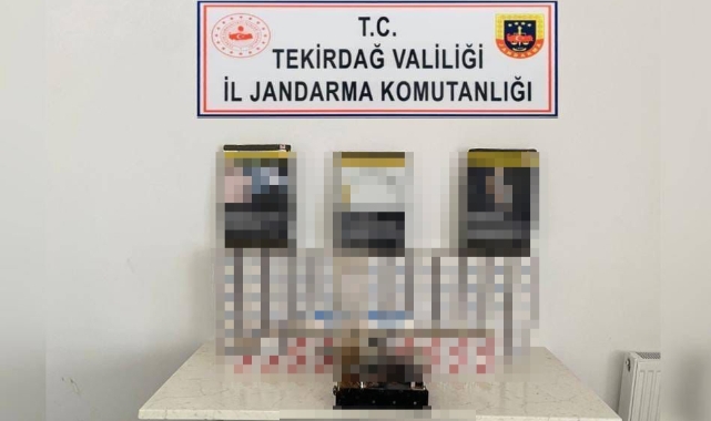 300 bin liralık kaçak sigara operasyonu