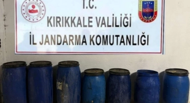 650 litre kaçak alkol ele geçirildi