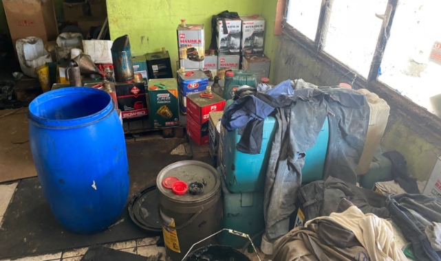 7 bin litre kaçak akaryakıt ele geçirildi
