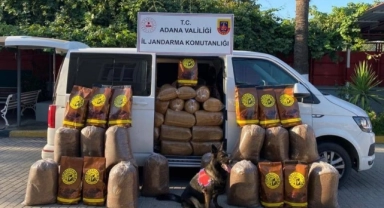 755 kilo tütün ele geçirildi