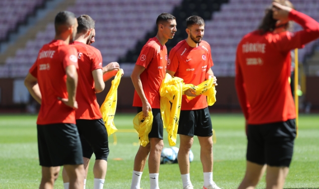 A Milli Futbol Takımı, Eskişehir'deki son çalışmasını yaptı