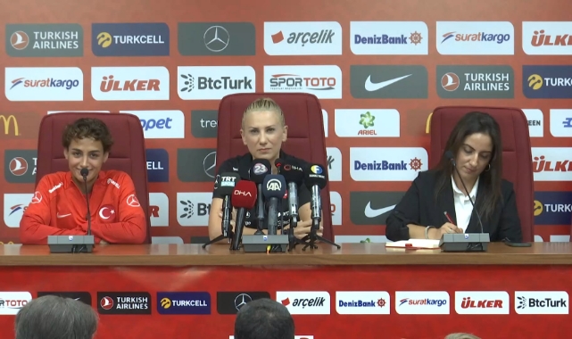 A Milli Kadın Futbol Takımı, Litvanya maçı hazırlıklarını tamamladı