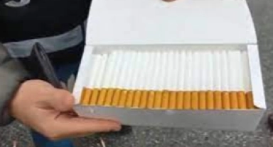 Adana'da 31 milyon kaçak makaron ele geçirildi