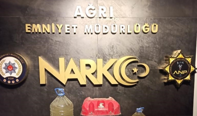 Ağrı’da 24 kilo metamfetamin ele geçirildi