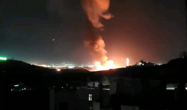 Akaryakıt istasyonu bomba gibi patladı