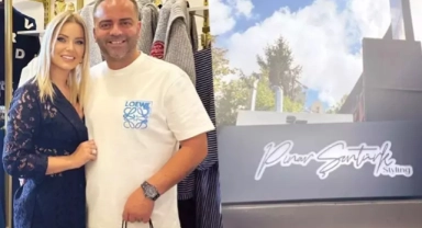 Alışverişleri eşi için yaptı