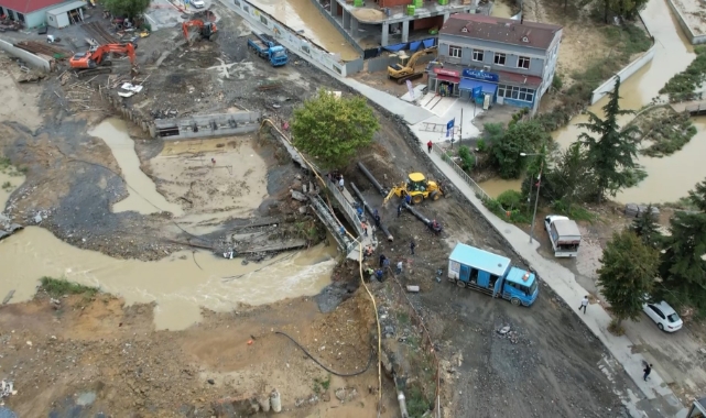 Arnavutköy'de sel felaketinin boyutu ortaya çıktı