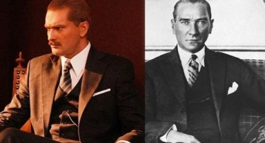 Atatürk'ü canlandıran Onur Tuna'dan ilk kare