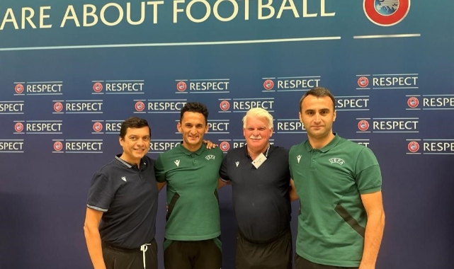 Atilla Karaoğlan ve Erkan Özdamar, UEFA CORE Kampına Katıldı