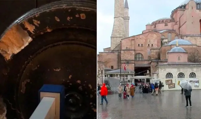 Ayasofya Camii'nin kapısının kırılmasına ilişkin davanın görülmesine devam edildi
