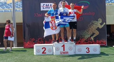 Aydınlı atlet, Balkan Şampiyonası'ndan madalyalarla döndü