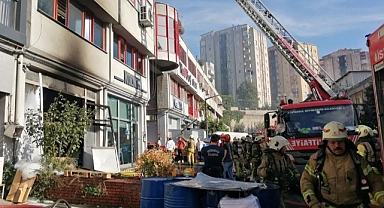Bağcılar Matbaacılar Sitesi'nde yangın